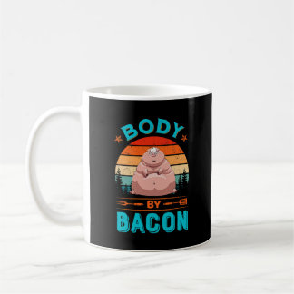 Mug Body Bacon Gras Pig Funny Mignonne Vintage