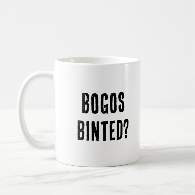 Mug Bogos de Mème Silly liés (Gauche)