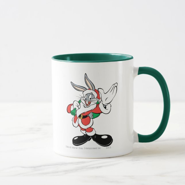 Mug BOGS BUNNY™ Père Noël Waving (Droite)