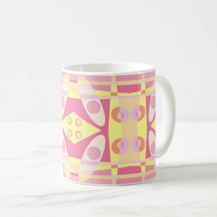 Mug Bohème Chintz 24 Bubblegum rose jaune orange