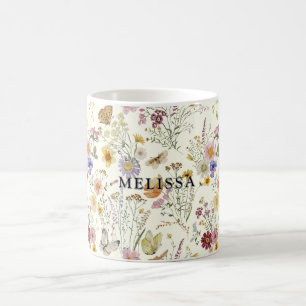 Mug Bohème Florale Fleur Sauvage