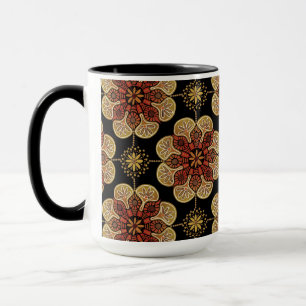 Mug Boho avec tuile d'ocher