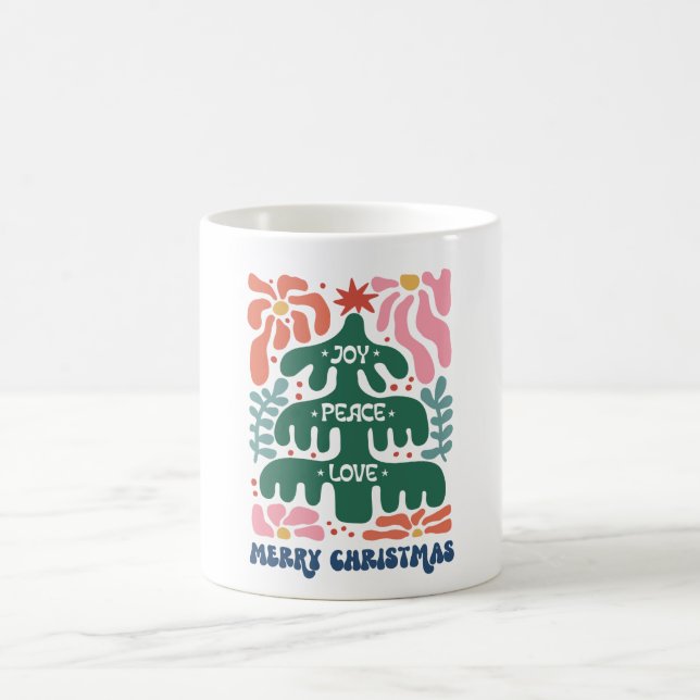 Mug Boho Christmas Joy Peace Love (Centre)