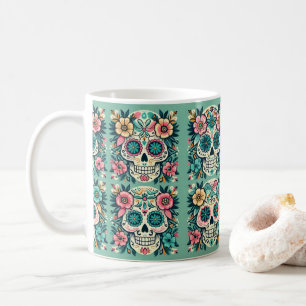 Mug Boho Crânes de Sucre