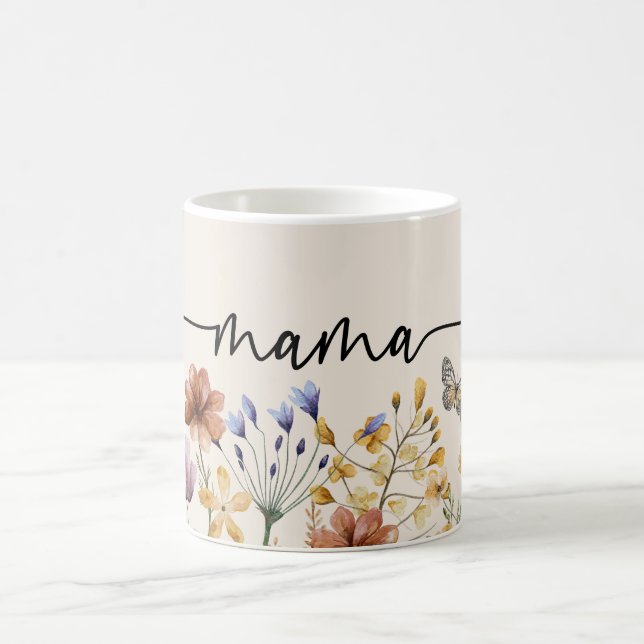 Mug Boho Fleurs Sauvages Maman (Centre)