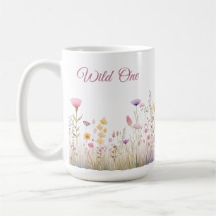 Mug Boho Jardin Fleur sauvage Wild One Floral