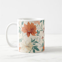 Boho style fleurs couleurs motifs