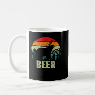Mug Boire Vintage amusante - Bear Deer Beer TShirt