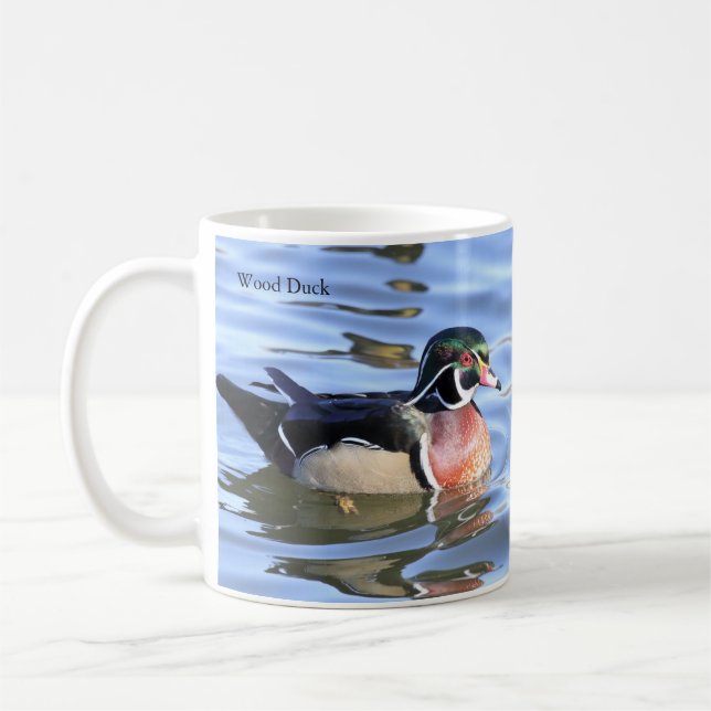 Mug Bois de bouillie de café par BirdingCollectibles (Gauche)