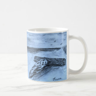 Mug Bois de flottage sur la plage