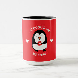 Mug Boisson de pingouin au chocolat chaud