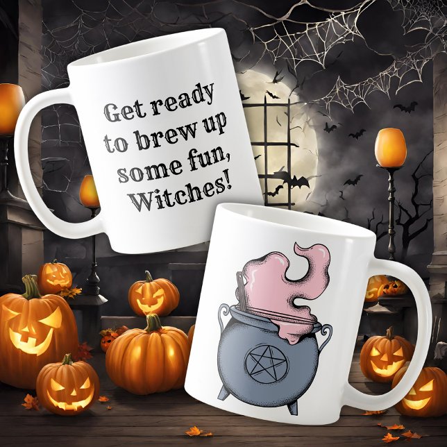 Mug Boisson de sorcière d'Halloween drôle (Créateur téléchargé)