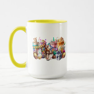 Mug Boissons de café chic Bunny de Pâques