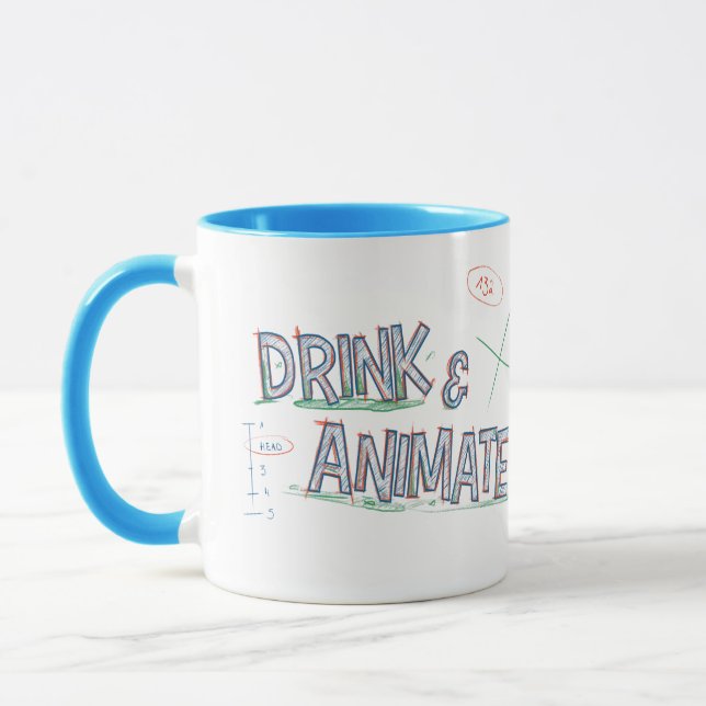 Mug Boissons et animate (Gauche)