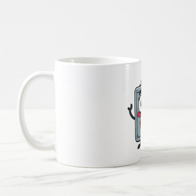 Mug Boîte à outils surprenante avec le coeur pop-up (Gauche)