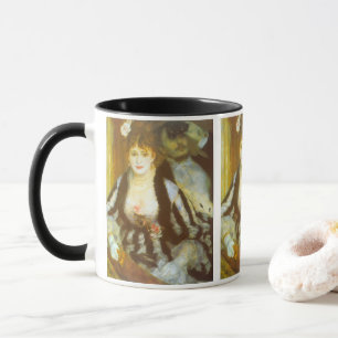 Mug Boîte de théâtre par Pierre Renoir, Art fin vintag