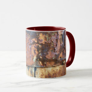 Mug Boîtier métallique rouillé Vieux bâtiment industri