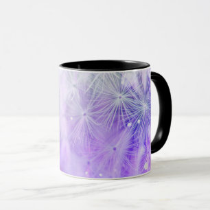 Mug Bokeh Dandelion - Purple