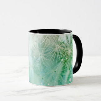 Mug Bokeh Dandelion - Turquoise