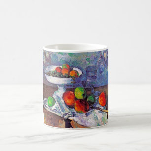 Mug Bol à fruits, Verre et Pommes, Cézanne