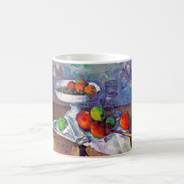 Mug Bol à fruits, Verre et Pommes, Cézanne (Centre)