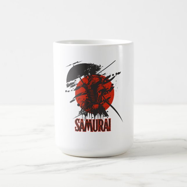 Mug Bold Samurai Warrior - Art japonais (Centre)