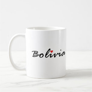 Mug Bolivie. J'aime la Bolivie