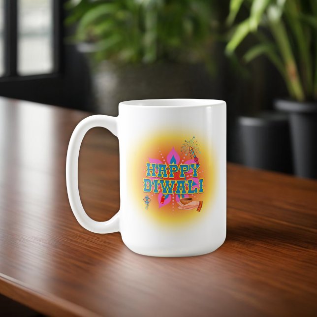 Mug Bon cadeau Diwali (Créateur téléchargé)