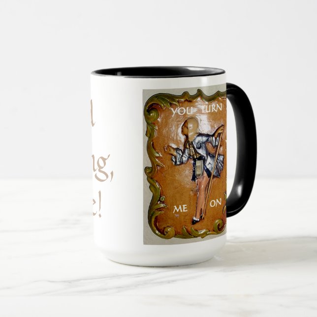 MUG BON CAFÉ DU MATIN...VOUS M'ENVOYEZ ! (Devant droit)