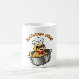 Mug Bon garçon chef cuisine chien