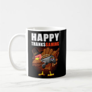 Mug Bon thanksgiving jeu vidéo Dabbing Turquie Pilgr