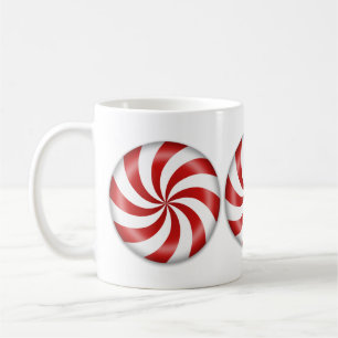 Mug Bonbons à la menthe poivrée