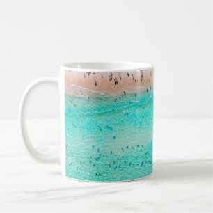 Mug Bondi Beach vue aérienne sur une parfaite journée