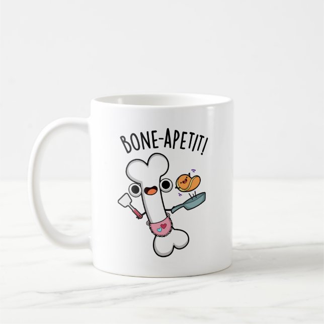 Mug Bone Apetit Funny Cuisine Pun (Gauche)