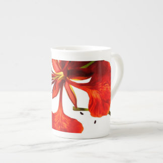 Mug Bone China Royal Poinciana