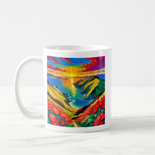 Mug Bonheur du coucher de soleil
