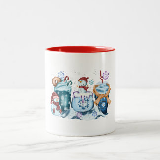 Mug bonhomme de neige