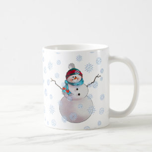 Mug BONHOMME DE NEIGE, ÉCHARPE et PAC de BAS par