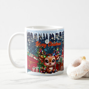 Mug bonhomme de neige, joyeux