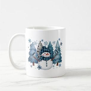 Mug Bonhomme de neige Noël drôle Xmas vacances Arbres
