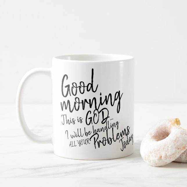 Mug Bonjour (Avec donut)