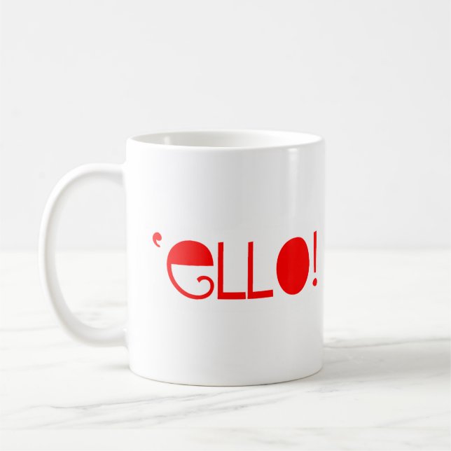 Mug bonjour (Gauche)