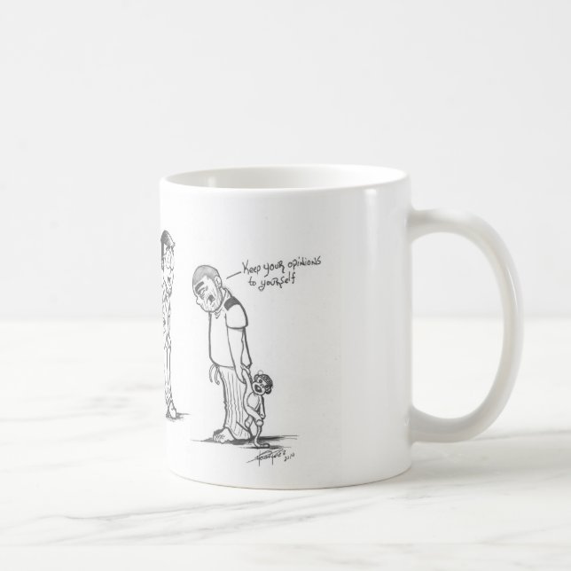 Mug bonjour (Droite)