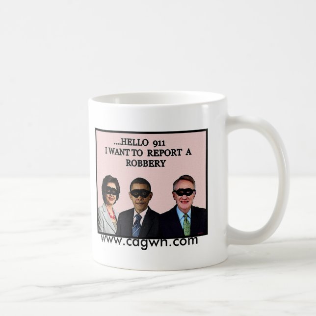 Mug BONJOUR 911, www.cagwh.com (Droite)