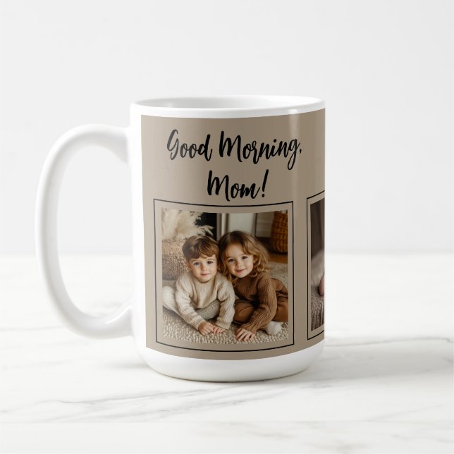 Mug Bonjour / après-midi ! 3 MODÈLE PHOTO (Gauche)