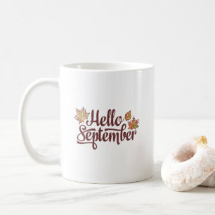 Mug Bonjour automne de septembre