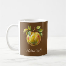 Bonjour Automne Texte Personnalisé Automne Fruit D
