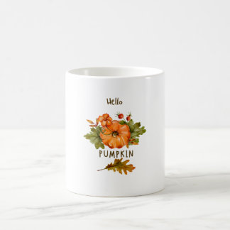 Mug bonjour citrouille