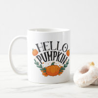 Bonjour Citrouille Automne Arrière-saison