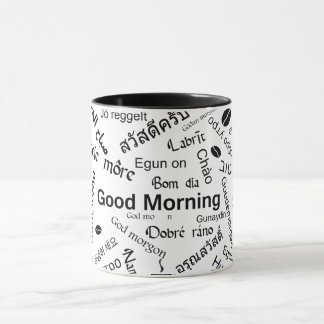 Mug Bonjour dans toutes les langues du monde